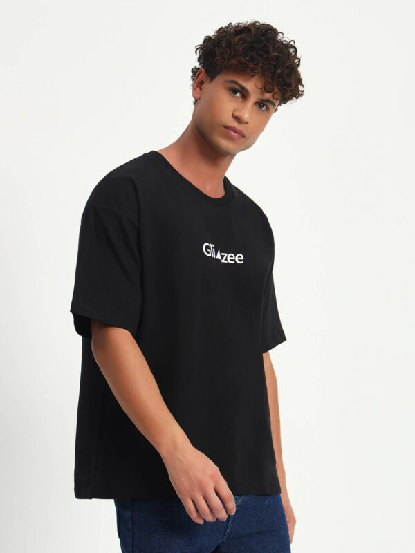Men's Black T-shirt - Image 2
