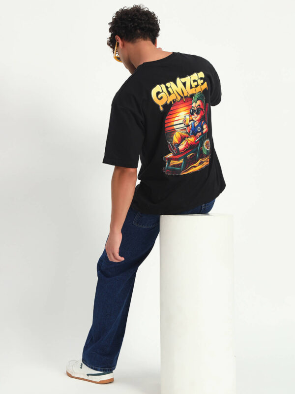 Men's Black T-shirt - Image 7