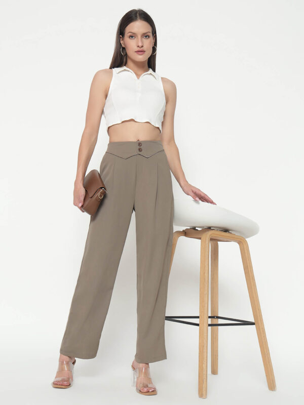 Women's Brown Pants - Image 6