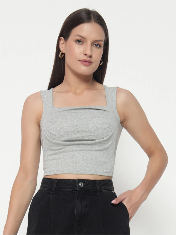 Women's Fog Grey Tant Top