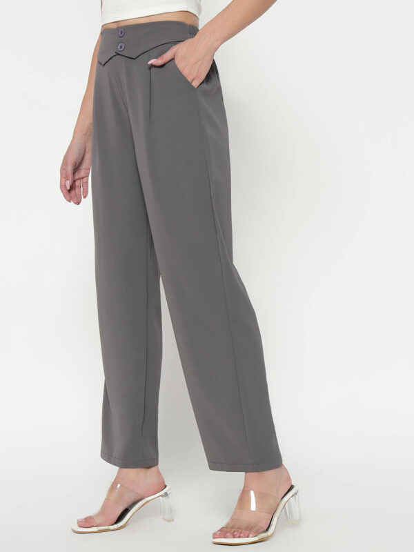 Women's Grey Pants - Image 4