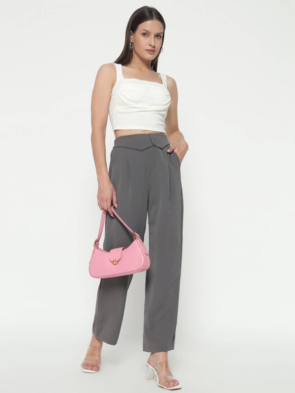 Women's Grey Pants - Image 6