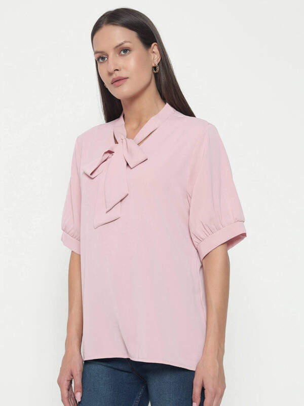 Women's Pink Tye Shirt - Image 4