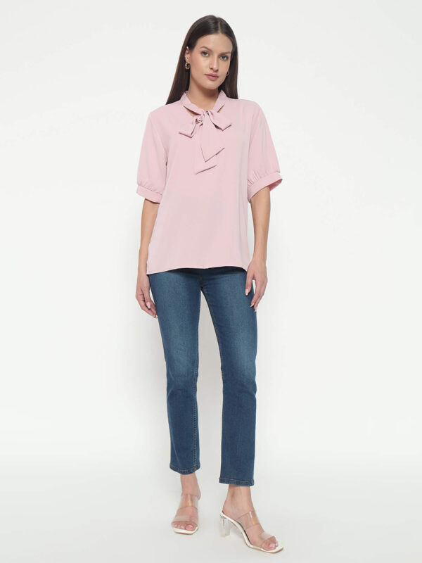 Women's Pink Tye Shirt - Image 6