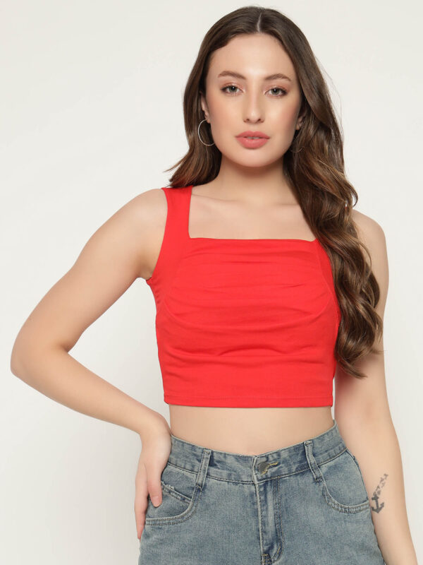 Women's Red Tant Top
