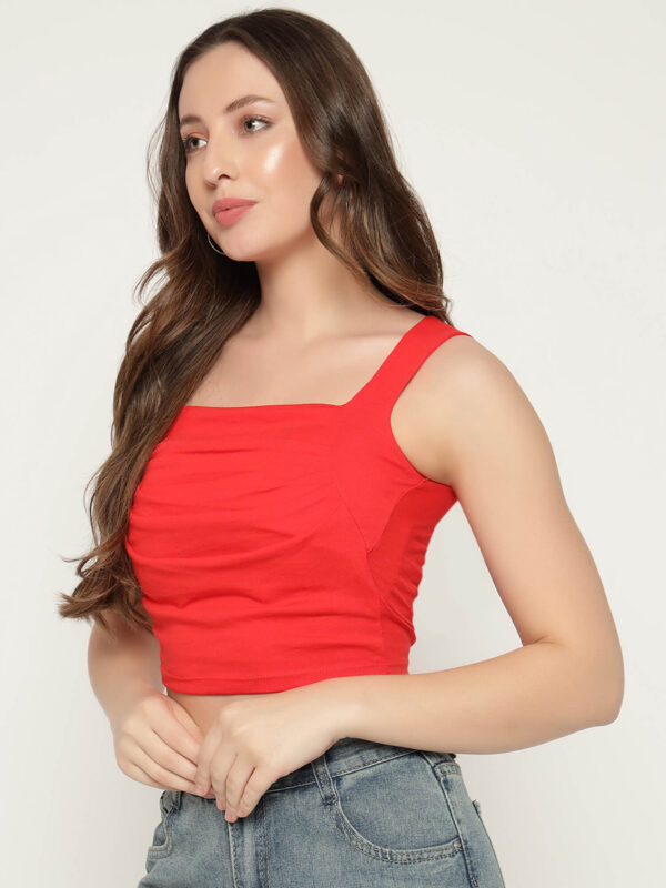 Women's Red Tant Top - Image 4