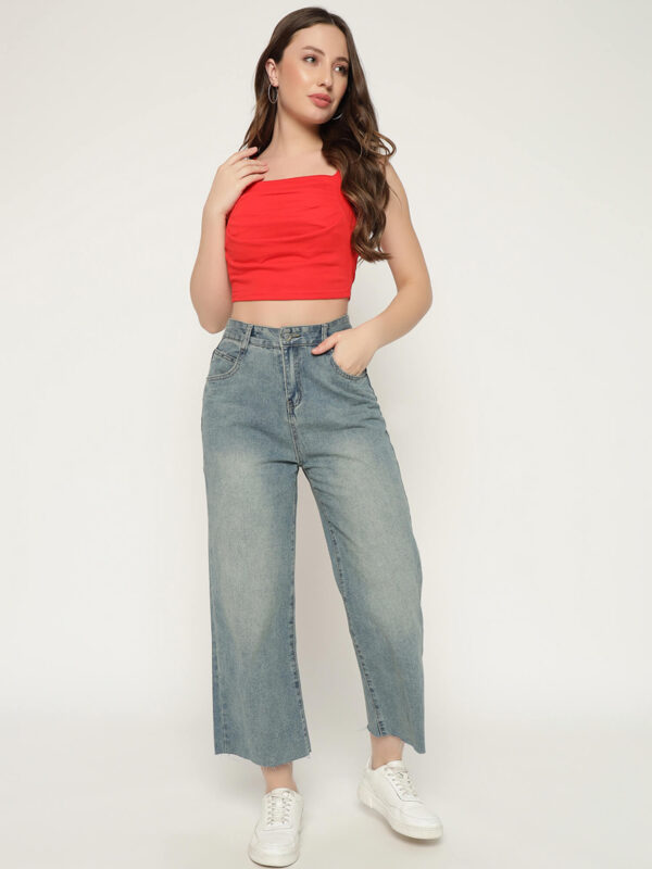 Women's Red Tant Top - Image 6