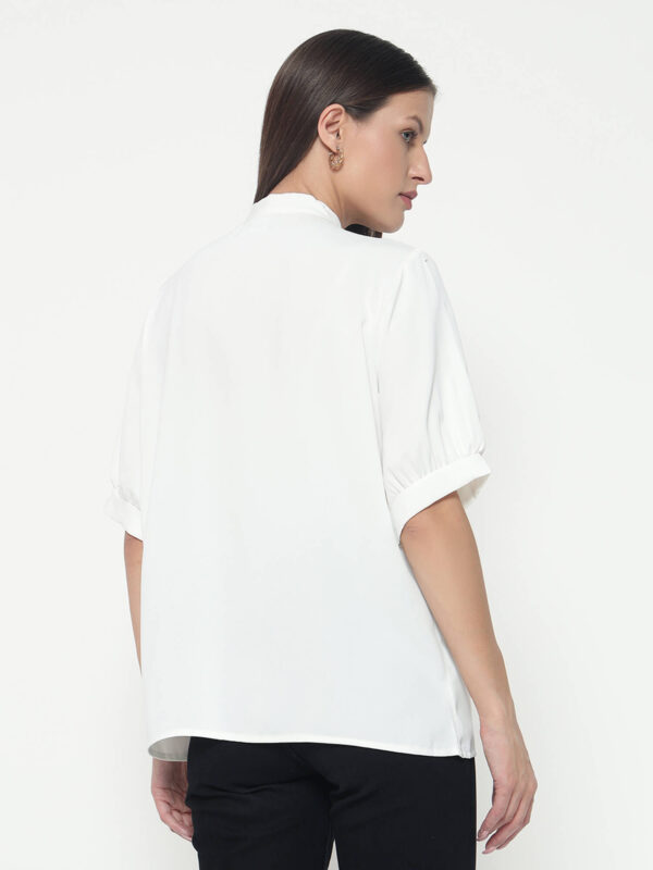 Women's White Tye Shirt - Image 2